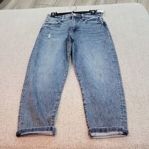 NWT Kut from the Kloth Sienna Boyfriend Cropped Jeans